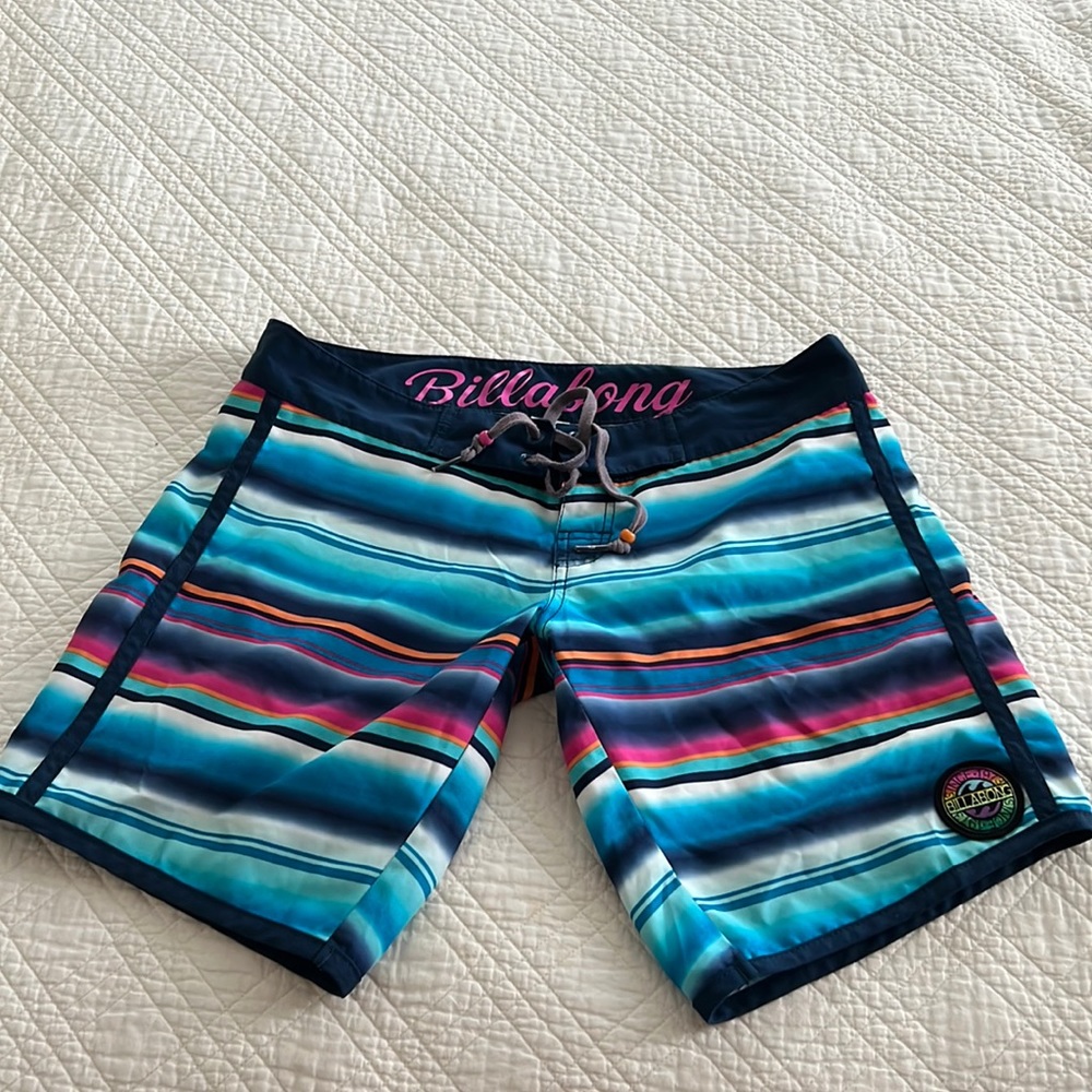 Billabong board shorts - multi colored. Never worn